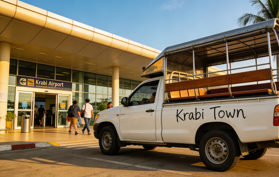 How to Get from Krabi Airport to Krabi Town