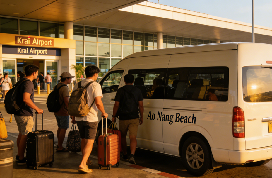 How to Get from Krabi Airport to Ao Nang