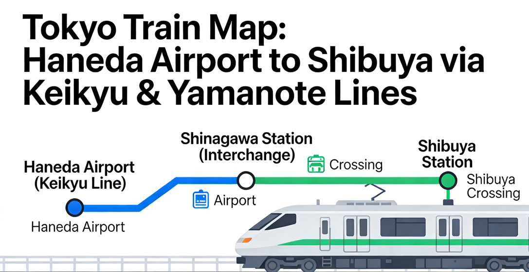 How to Get from Tokyo Haneda Airport to Shibuya