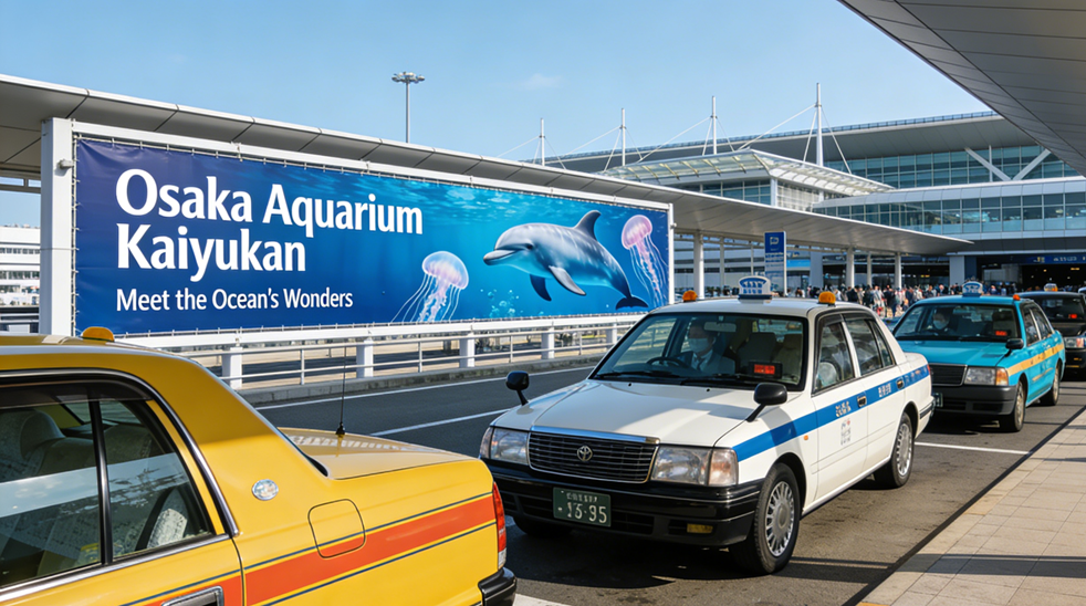 How to Get from Kansai Airport (KIX) to Osaka Aquarium Kaiyukan